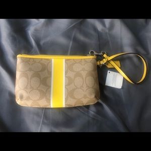 NWT Coach wristlet